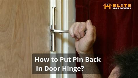 how to get pins back in